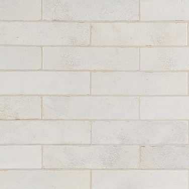 Kalay White 3x12 Glossy Ceramic Tile - Sample