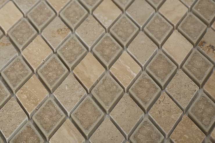 Roman Collection Desert Tan Diamond_bottom_closeup