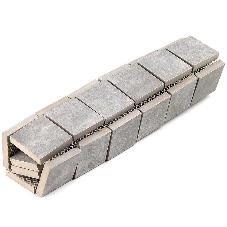 Basic Cement Grigio 2x2 Matte Porcelain Mosaic Tile