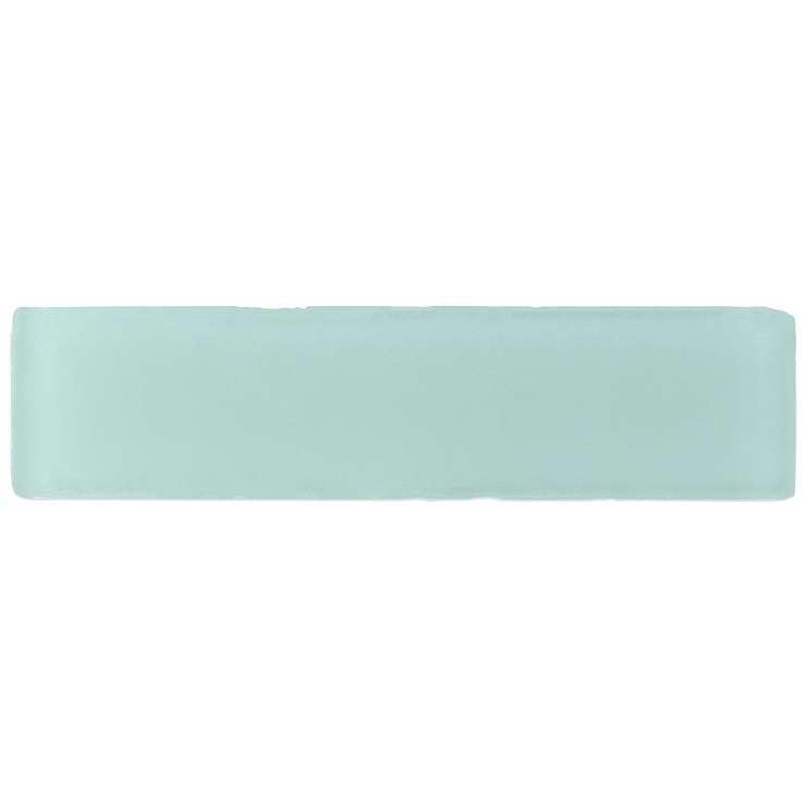Coastal Dew 2x8 Beached Frosted Glass Tile