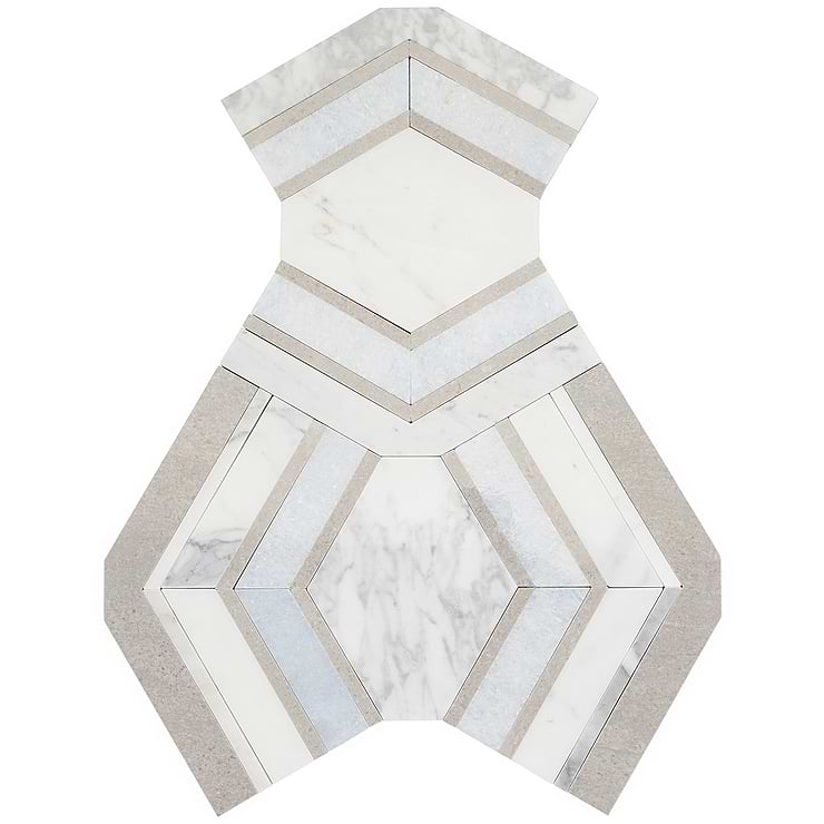 Mezzo Dolce Polished Marble Mosaic