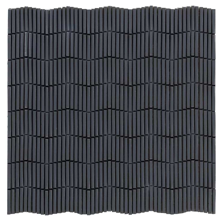 Sound Keys Silver Resin Mosaic Tile
