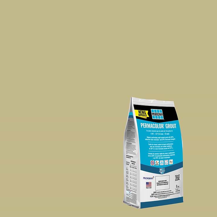 Laticrete Permacolor Toasted Almond Grout- 8lb; in Beige
