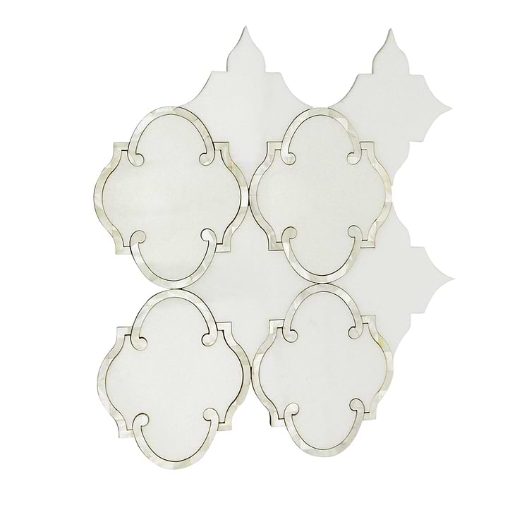 Highland Marrakesh White Thassos With Shell