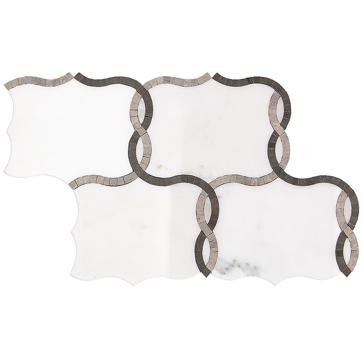 Catena Gray Polished Marble Tile
