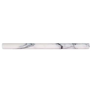 Lilac White 1x12 Honed Pencil Molding