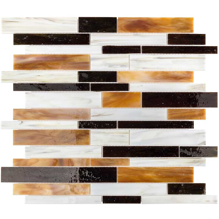 Matchstix Meadowlark Stained Glass Mosaic Tile