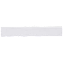 Wabi Sabi Snow White 1.5x9 Matte Ceramic Bullnose
