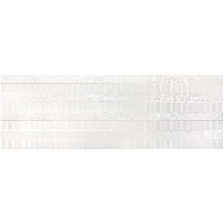 Klondike Yukon Blanco Matte 16x48 Ceramic Wall Tile