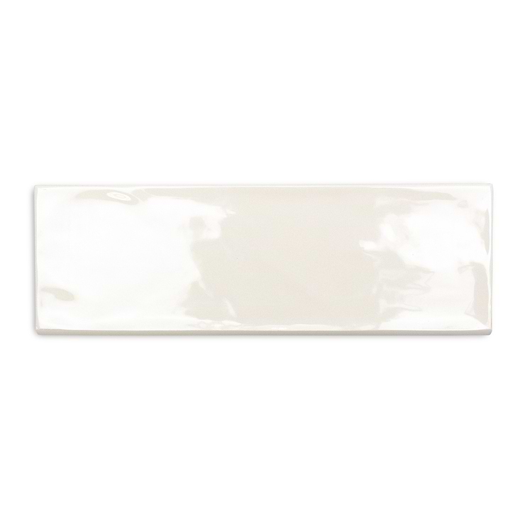 Santa Monica Ivory 4x12 Bullnose; in Ivory  Ceramic ; for Backsplash, Kitchen Wall, Wall Tile, Bathroom Wall