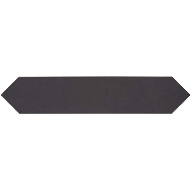 Kent Antracite Dark Gray 3x12 Picket Polished Ceramic Wall Tile