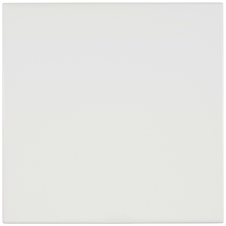 Vivir Panna White 8x8 Polished Ceramic Wall Tile