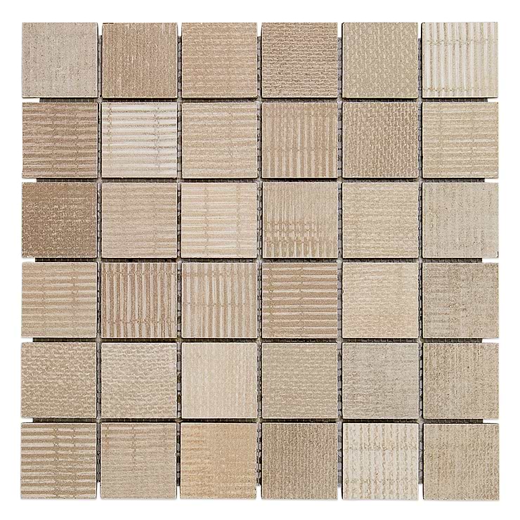 Fabric Look Porcelain Tile for Backsplash