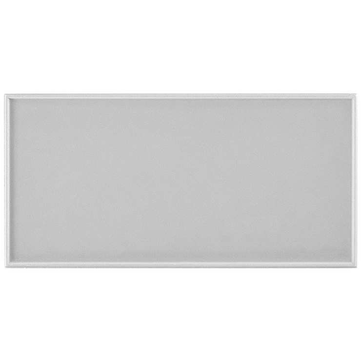  Stacy Garcia Maddox Frame Cool Gray 4x8 Matte Ceramic Subway Wall Tile