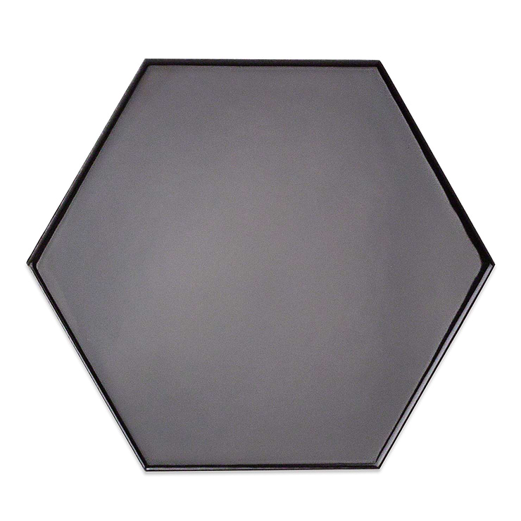 Exagoni Puro Grafito Brillo Hexagon Ceramic Tile