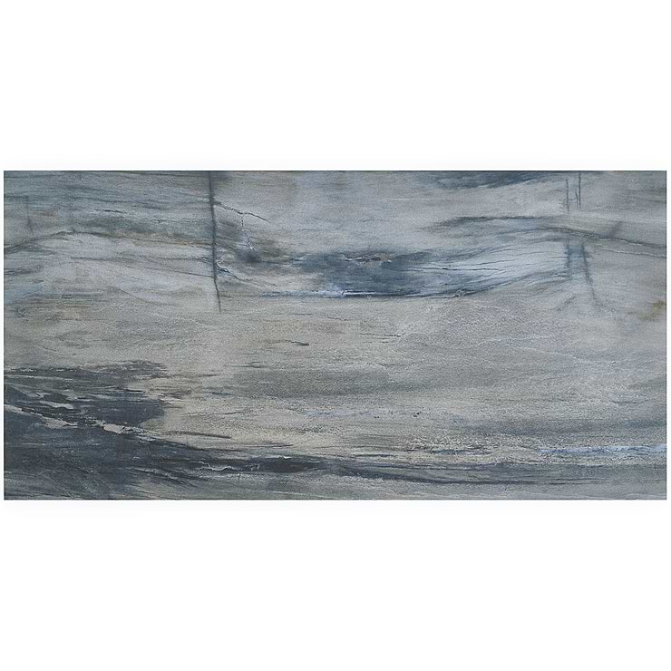 Petrawood Blue 12x24 Matte Porcelain Tile