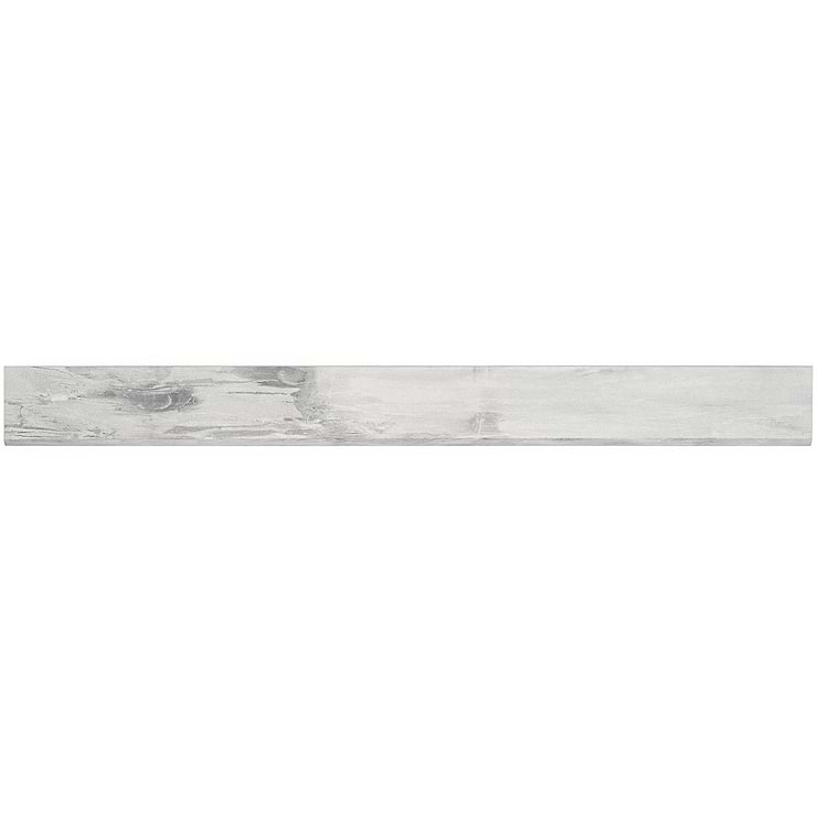 Petrawood White 3x24 Matte Porcelain Bullnose