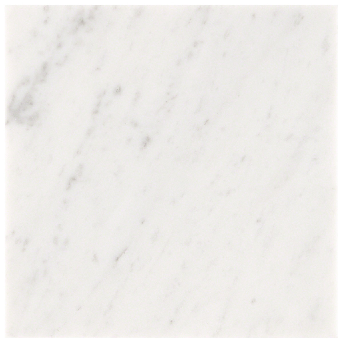 Barcode by Michael Habachy Liso Carrara White 8x8 Textured Honed Marble Tile