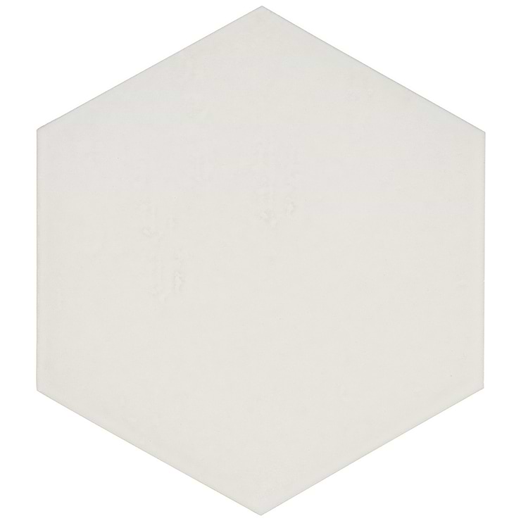 Cavallo Swiss Coffee 7" Hexagon Glazed Porcelain Tile