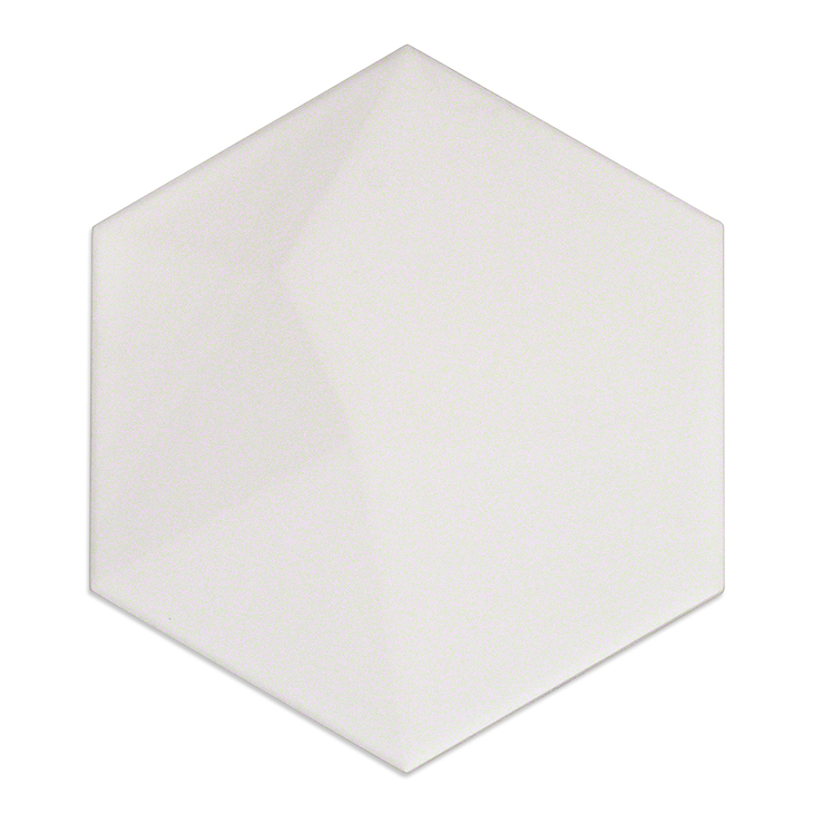 Exagoni Dimension Blanco Matte Hexagon Ceramic Tile