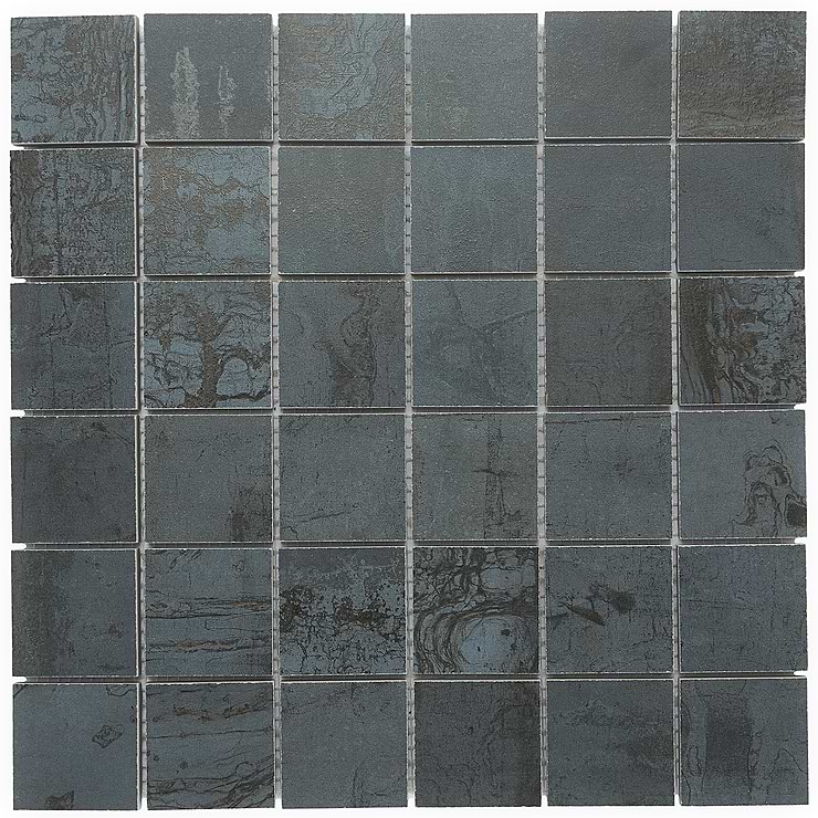 Metallic Look Porcelain Tile for Backsplash