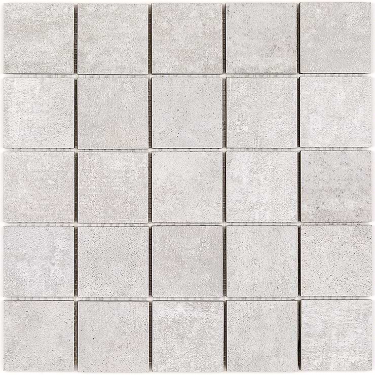 Marbella Perla Gray 2x2 Matte Porcelain Mosaic; in Pearl Porcelain; for Backsplash, Floor Tile, Kitchen Floor, Kitchen Wall, Wall Tile, Bathroom Floor, Bathroom Wall, Shower Wall, Shower Floor, Outdoor Floor, Outdoor Wall, Commercial Floor; in Style Ideas Classic, Contemporary, Craftsman, Industrial, Modern, Rustic, Transitional