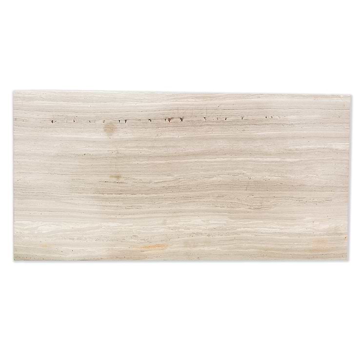 Wooden Beige 12x24 Honed Marble Tile