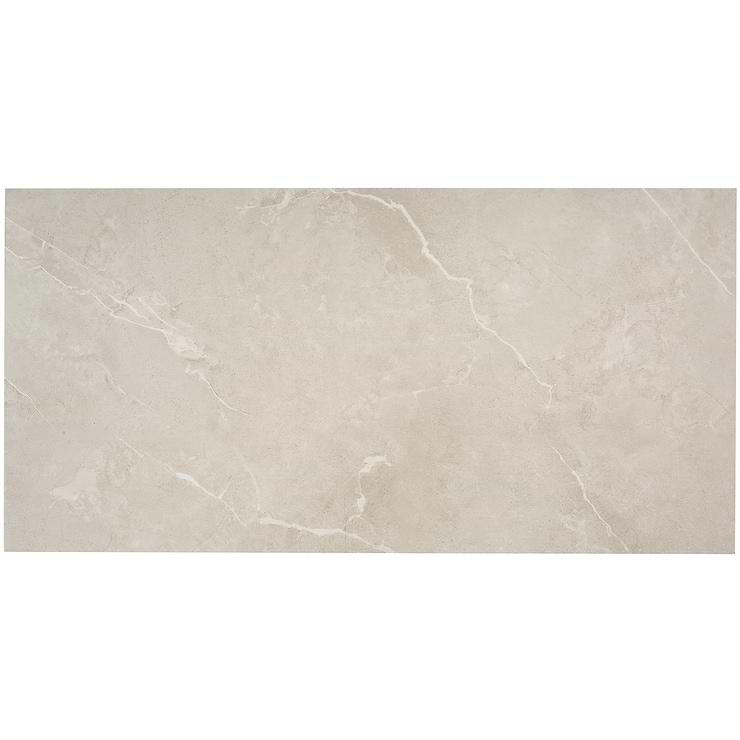 Katone Chauny Marble Medium Beige 18x36 Glue Down Luxury Vinyl Tile