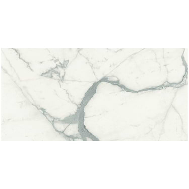 TilebarXL Marmi Slim Bianco Venato White 30x60 Polished Porcelain Slab