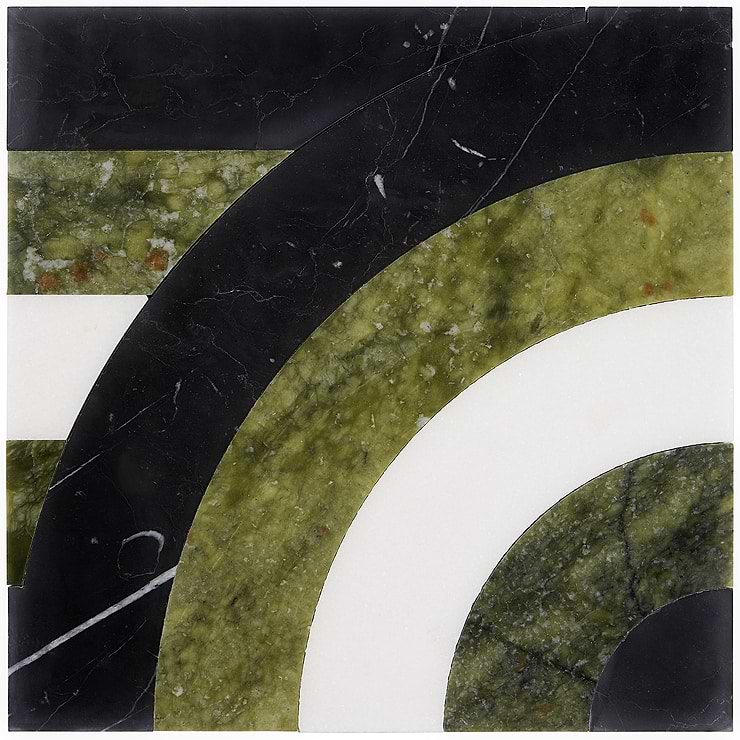 Arc Soul 12x12 Polished Marble By Elizabeth Sutton: Pattern 9