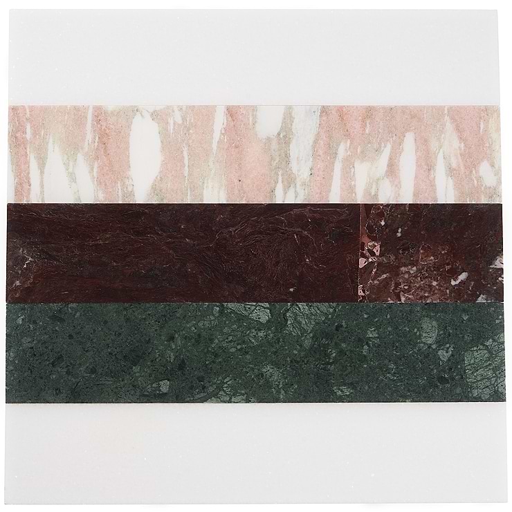 Arc Passion 12x12 Polished Marble By Elizabeth Sutton: Pattern 1