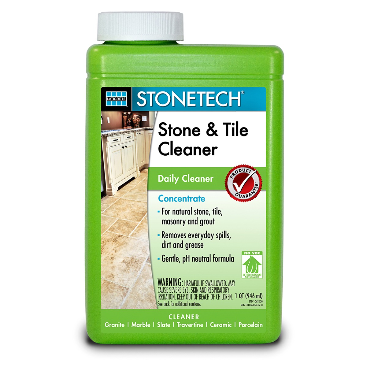 Laticrete Daily Cleaner Fresh Scent Concentrate for Natural Stone, Tile, & Grout - Quart