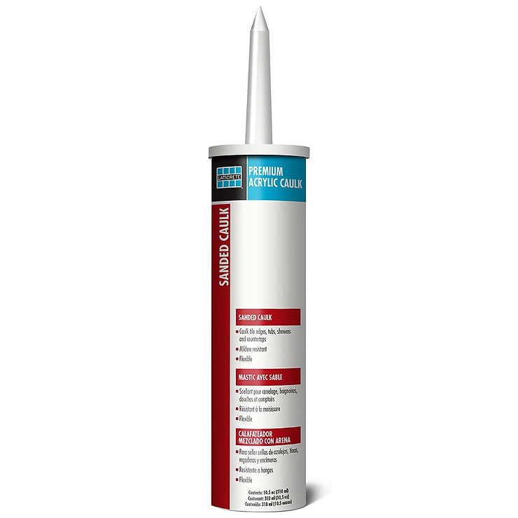 Laticrete Acrylic Caulk Sanded Marble Beige- 10.5 oz Tube