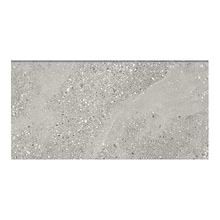 Massif 2CM Gray 12x24 Terrazzo Look Textured Matte Porcelain Pool Coping