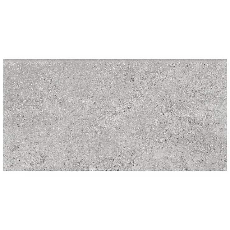 Classic Trevis 2CM Gray 16x32 Pool Coping; in Gray Colorbody Porcelain; for Floor Tile, Kitchen Floor, Bathroom Floor, Shower Floor, Outdoor Floor, Commercial Floor, Pool Tile; in Style Ideas Classic, Contemporary, Farmhouse, Transitional