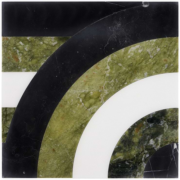 Arc Soul 12x12 Polished Marble By Elizabeth Sutton: Pattern 30
