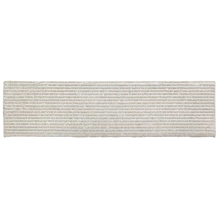 Easton Ridge Matte White 2x9 Clay Tile