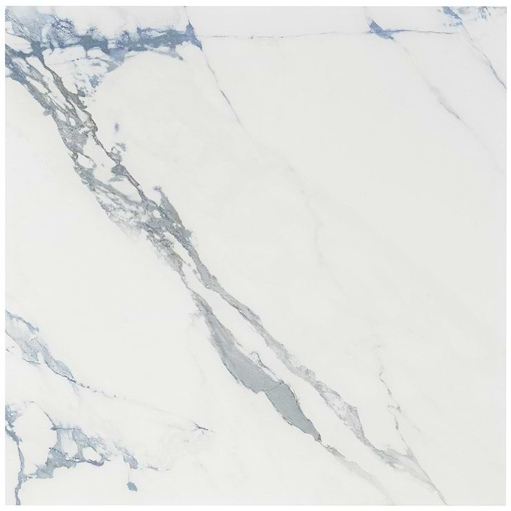 Calacatta Azur 24x24 Matte Porcelain Tile 