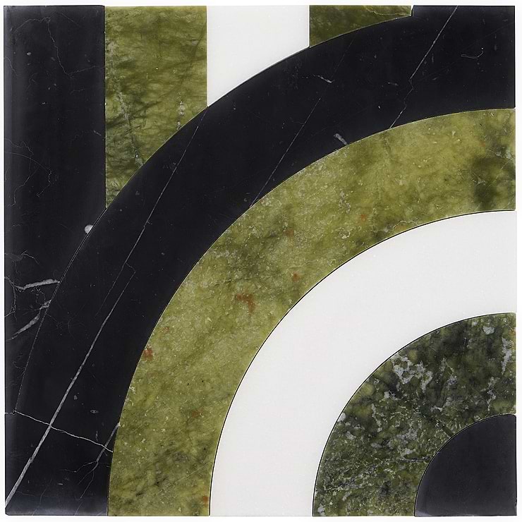 Arc Soul 12x12 Polished Marble By Elizabeth Sutton: Pattern 30