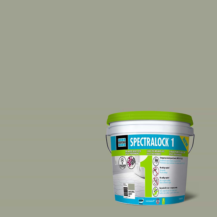 Laticrete SpectraLock 1 Natural Gray Grout - Gallon; in Gray Grout; released 2023; new, trends