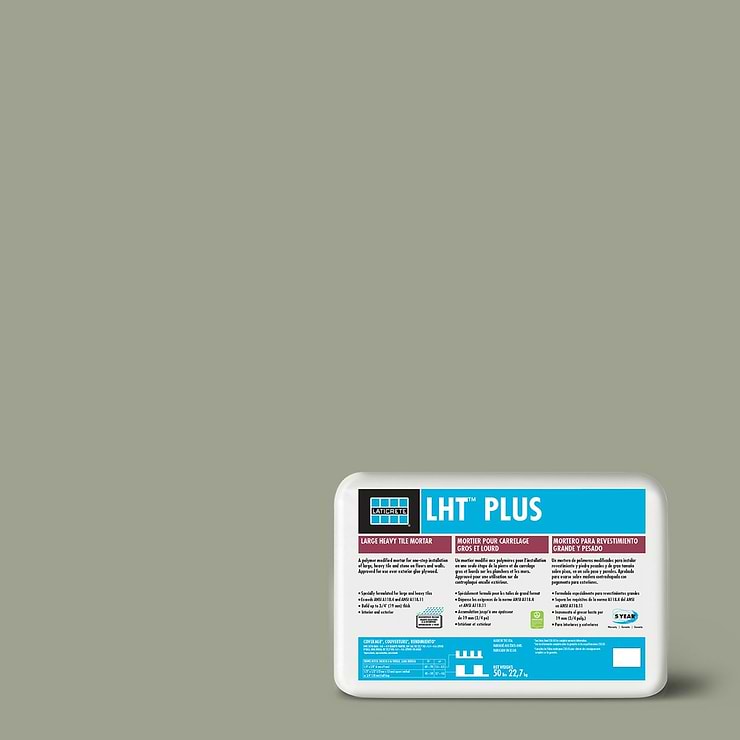 Laticrete LHT Plus Gray Thinset- 50 lb   ; in Gray 