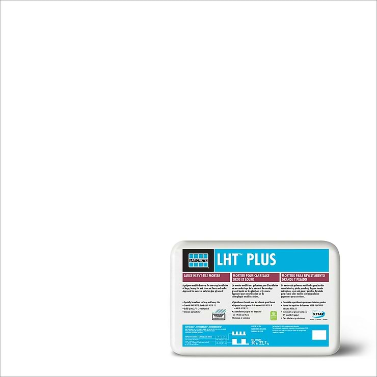Laticrete LHT Plus White Thinset- 50 lb  ; in White