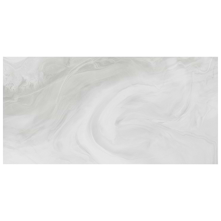 Waverly White 24x48 Polished Porcelain Tile