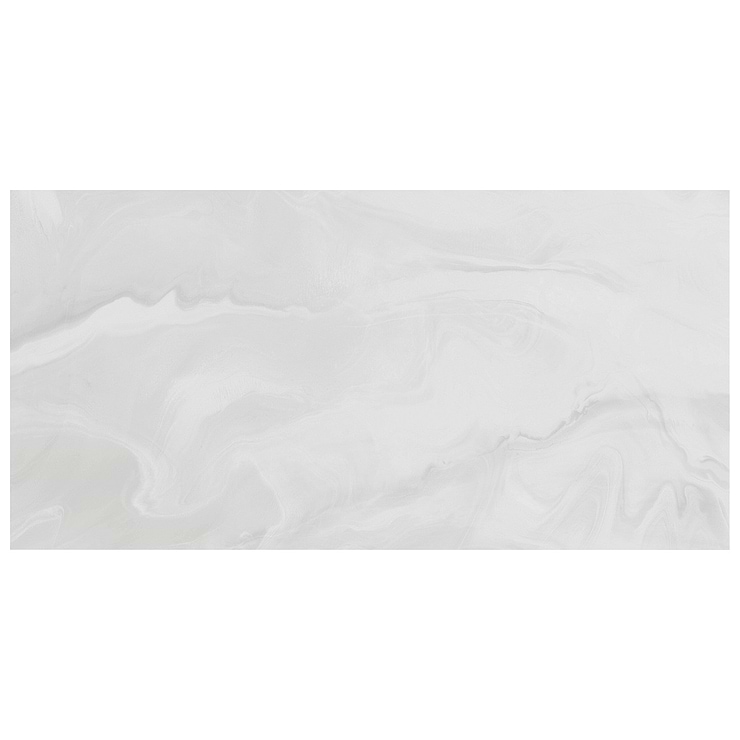 Waverly White 24x48 Polished Porcelain Tile