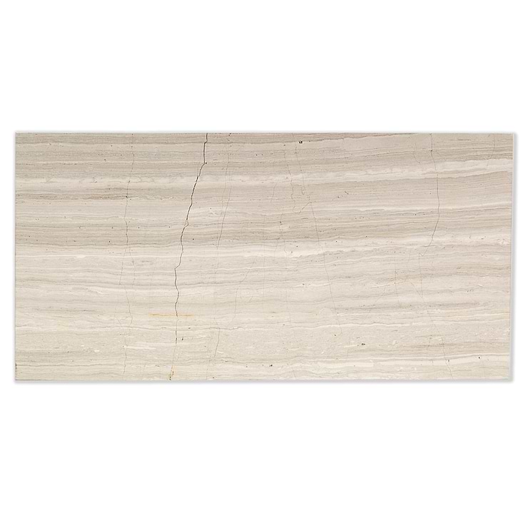 Wooden Beige 12x24 Honed Marble Tile