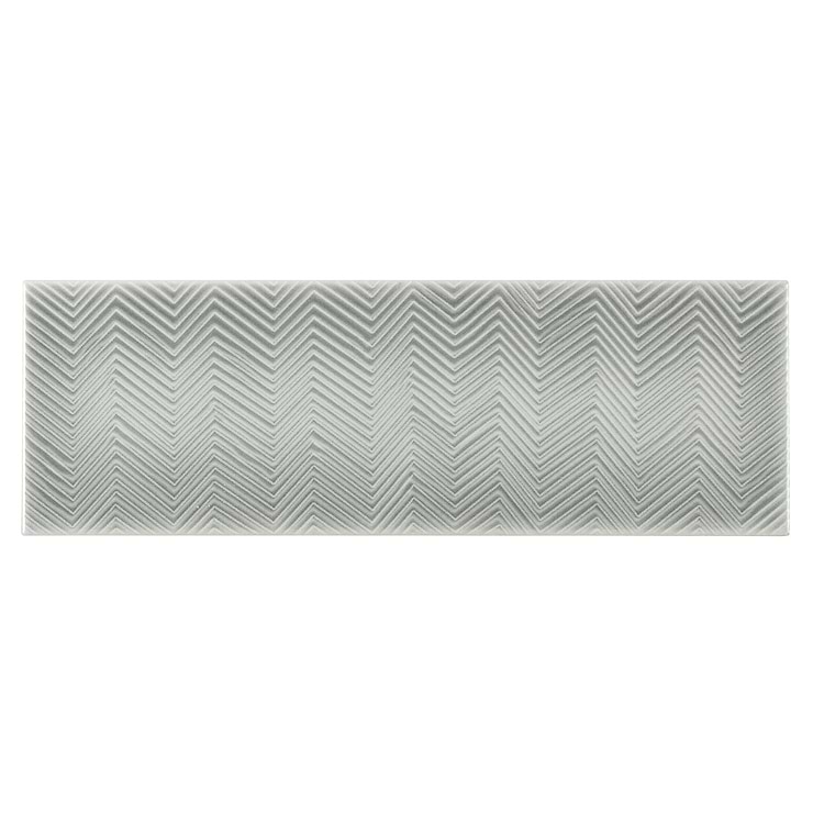 Splendor Gray 4x12 Polished Ceramic Subway Wall Tile