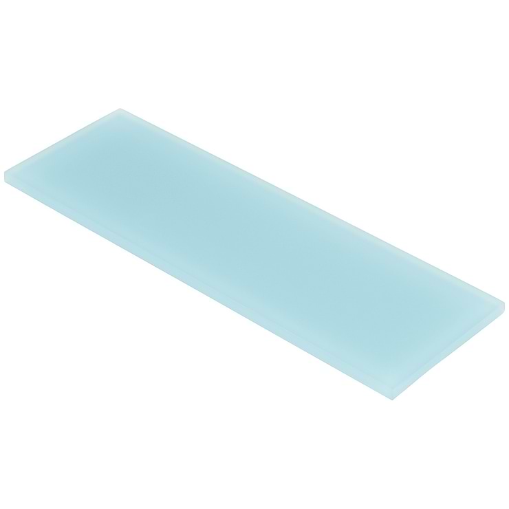 Loft Turquoise 4x12 Frosted Glass Tile 