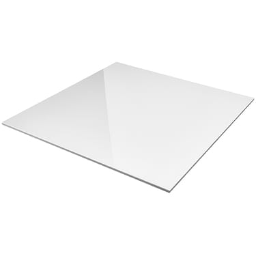 Nanoglass White 32x32 Polished Glass Tile
