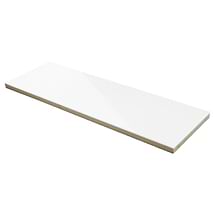 Nanoglass White 6x18 Polished Subway Tile