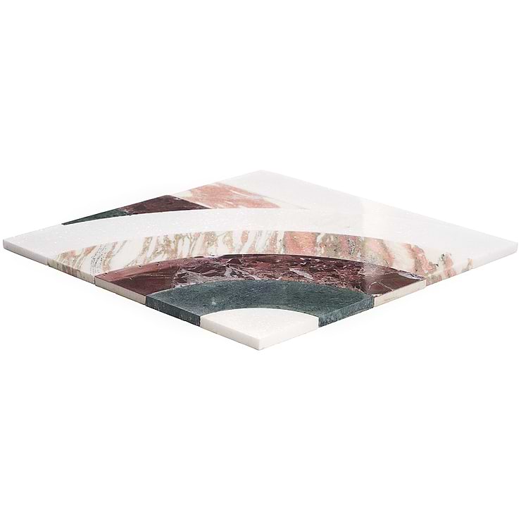 Arc Passion 12x12 Polished Marble By Elizabeth Sutton: Pattern 9